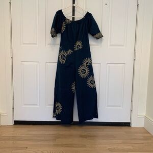 Natalie Martin blue jumpsuit. Size XS. Worn once. Lightweight and comfortable